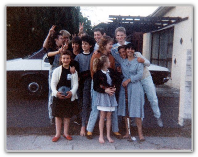 Mum MJ LJ & neighbors